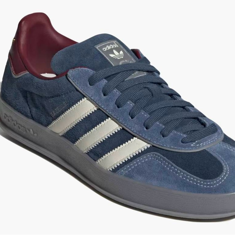 Adidas Gazelle Indoor Navy Crew Burgandy